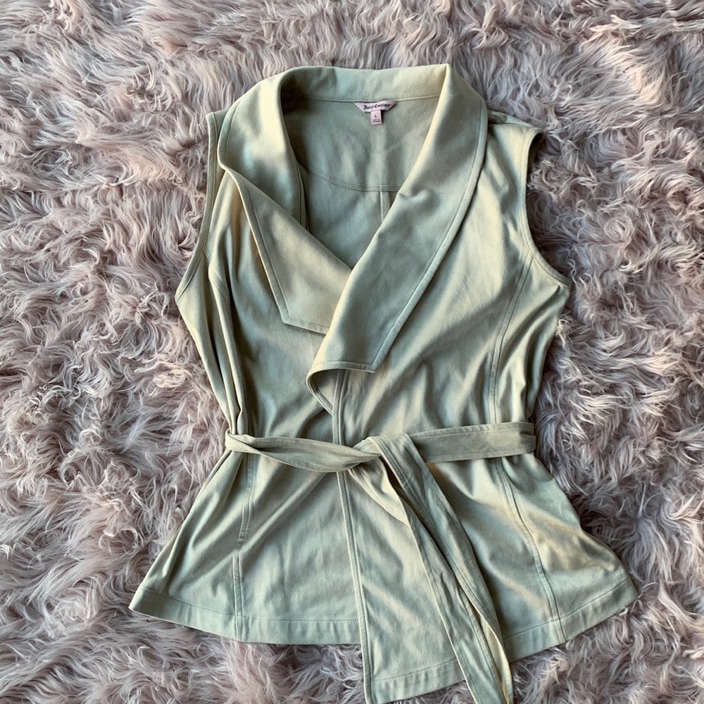 Juicy Couture Faux Suede Vest